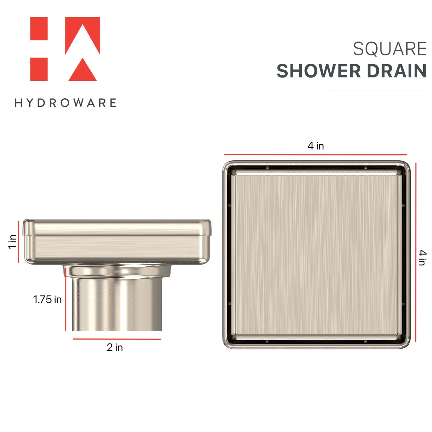 Square Shower Drain