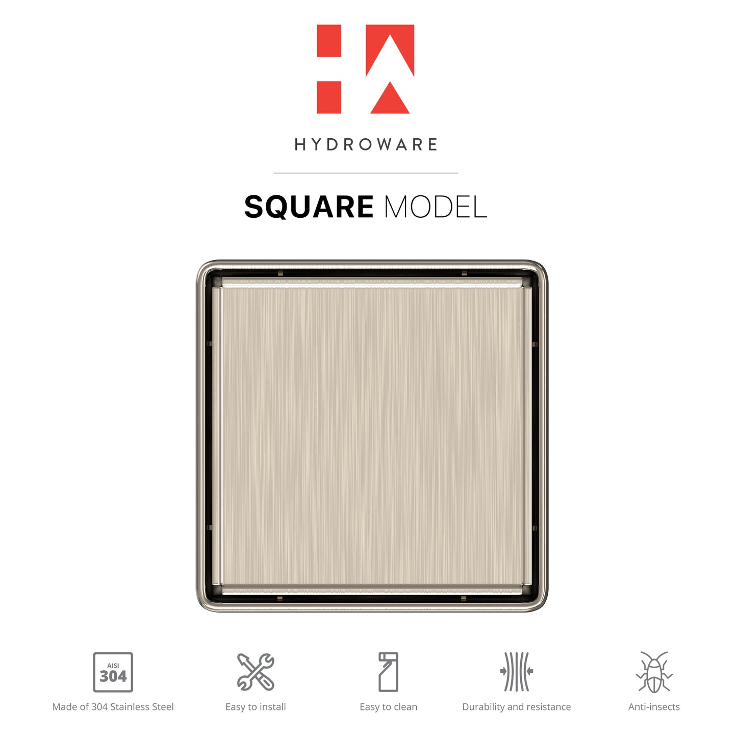 Square Shower Drain