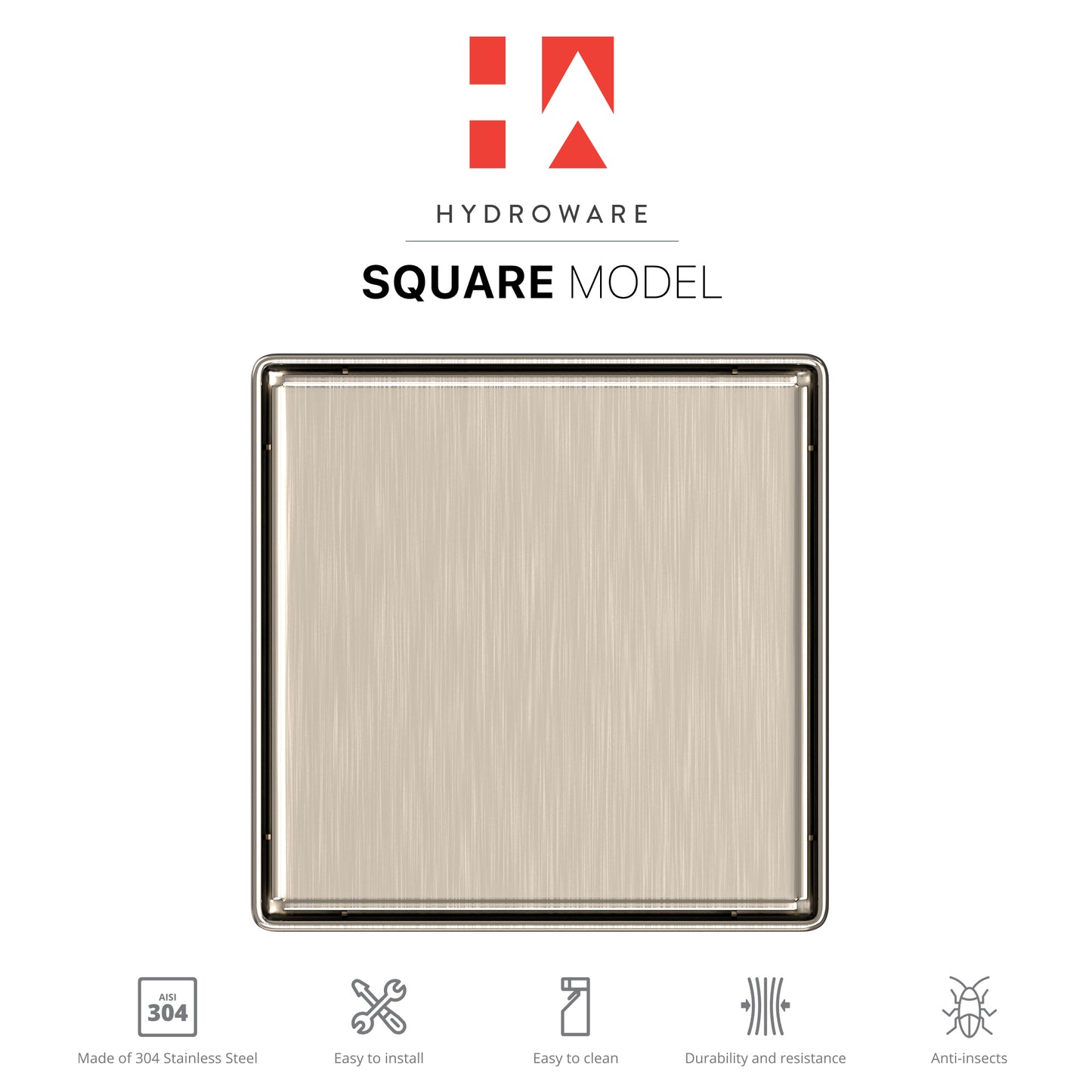 Square Shower Drain
