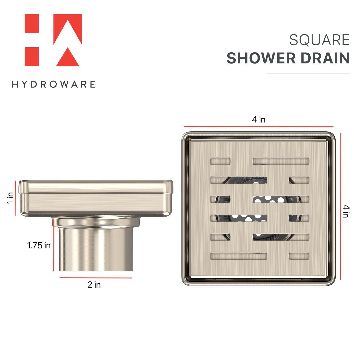 Square Shower Drain