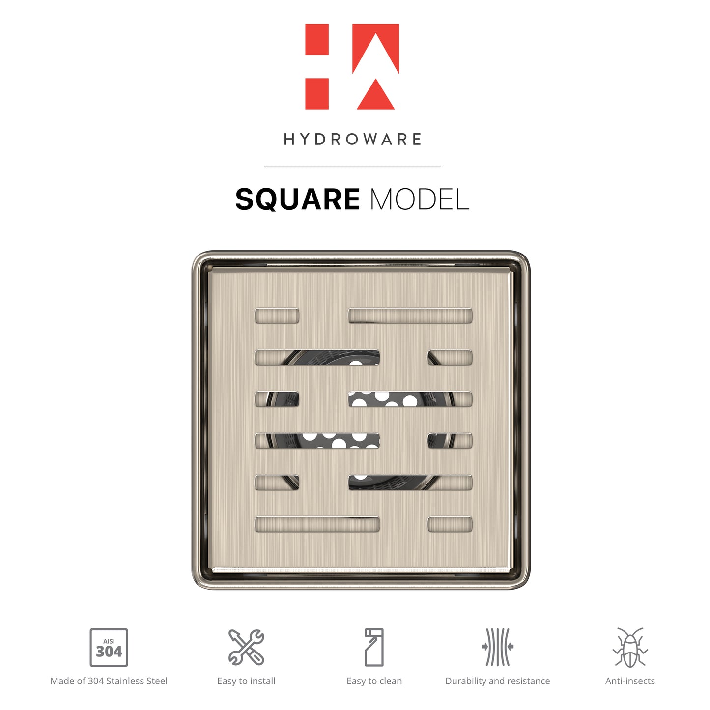 Square Shower Drain