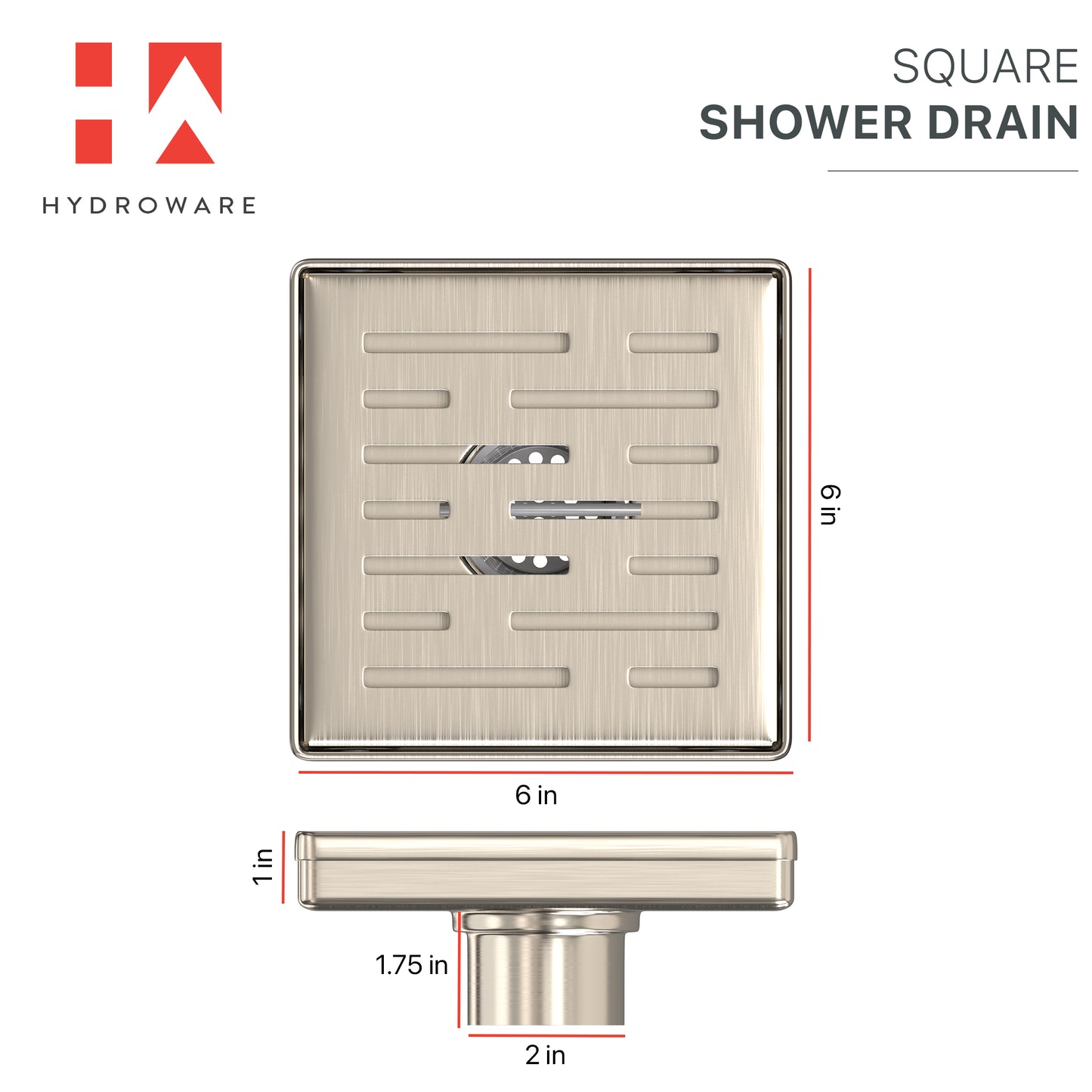 Square Shower Drain