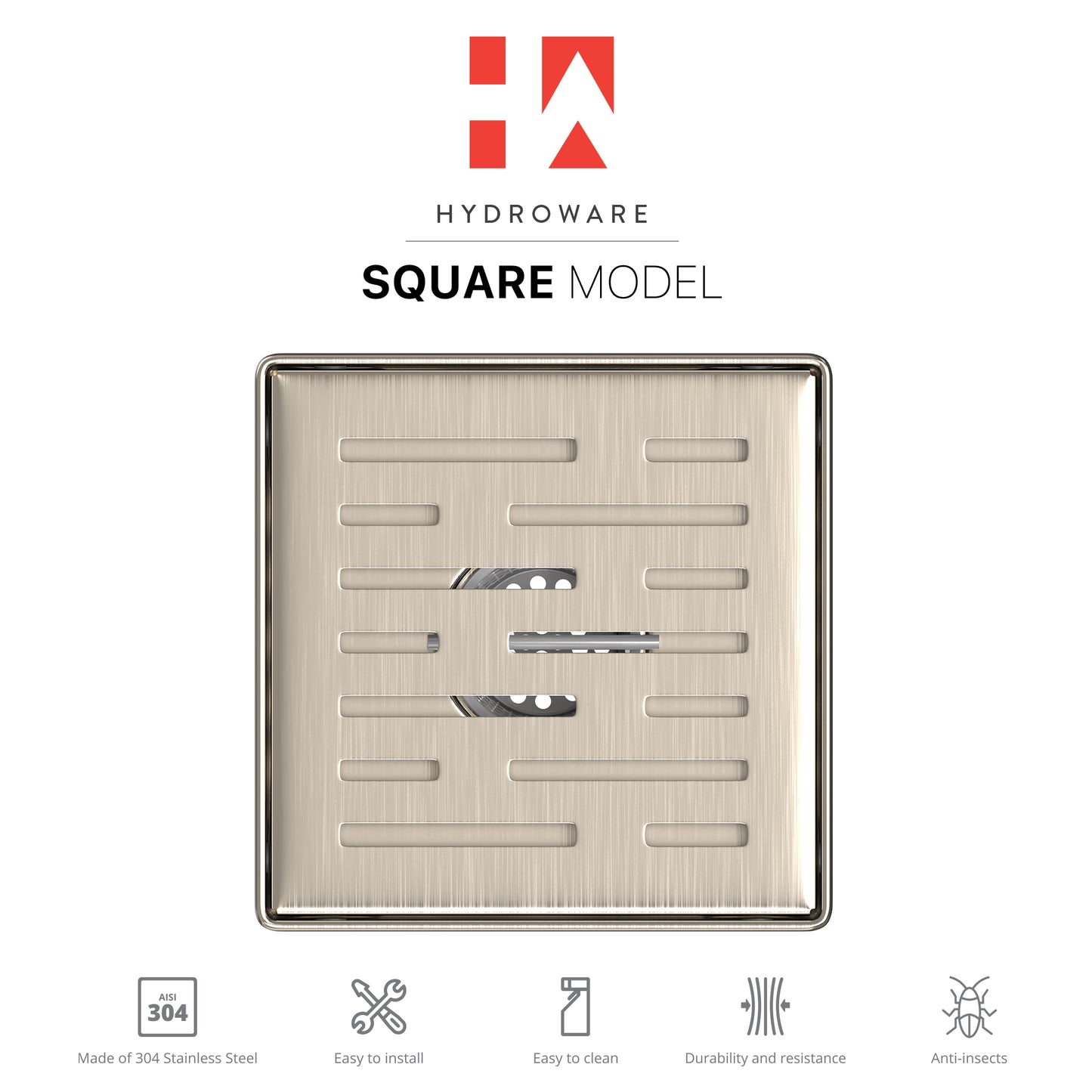 Square Shower Drain