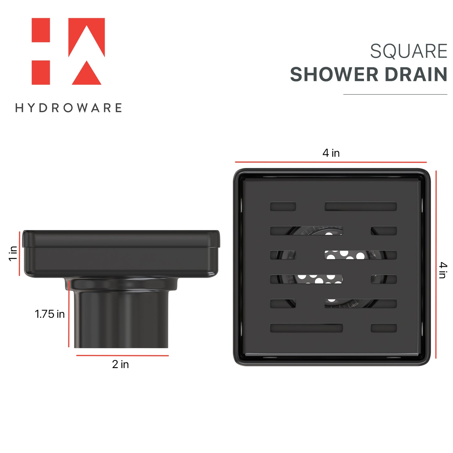 Square Shower Drain