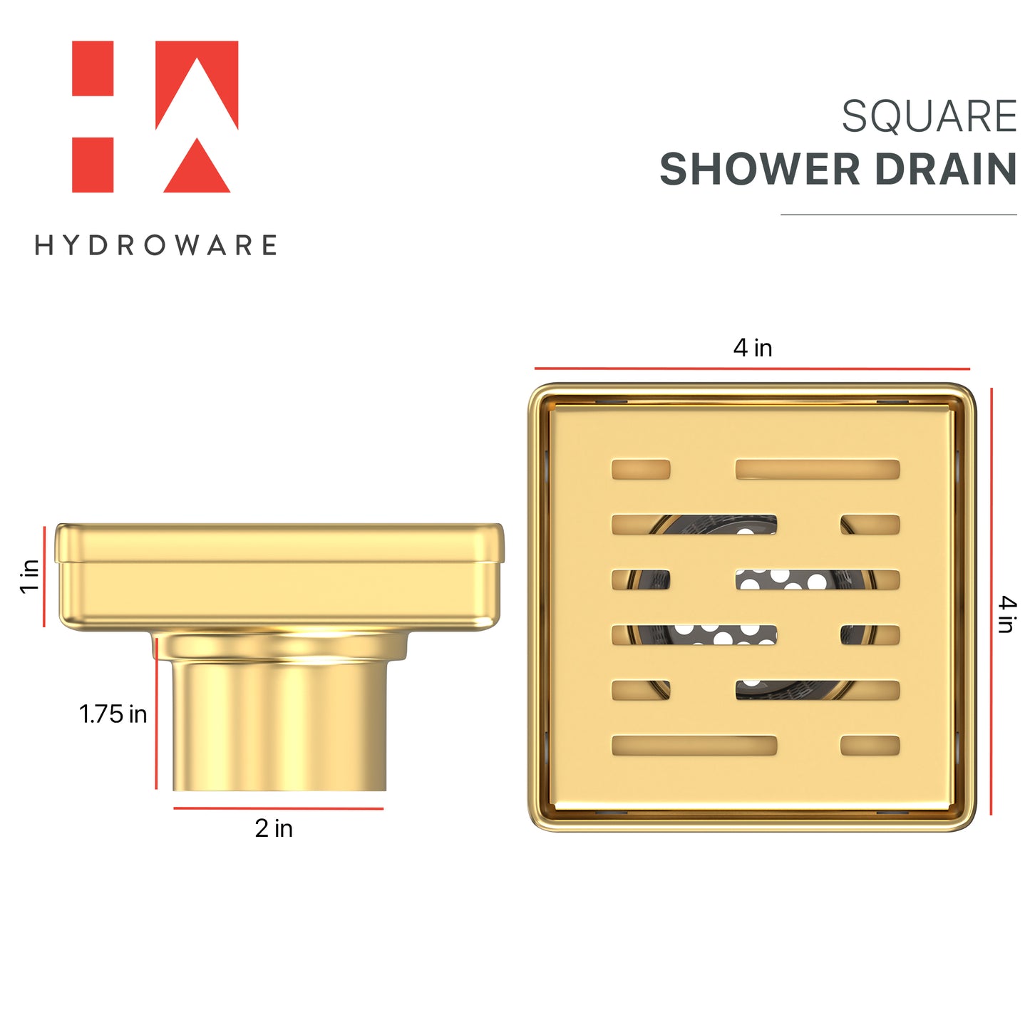 Square Shower Drain