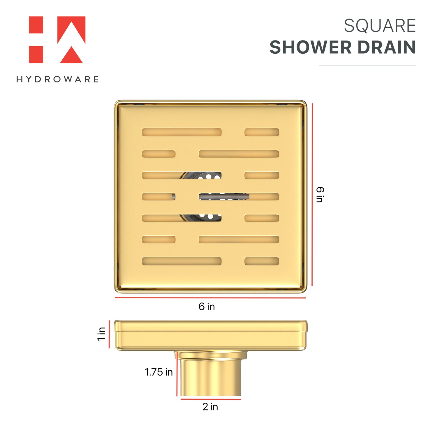 Square Shower Drain