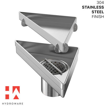 Triangle Shower Drain