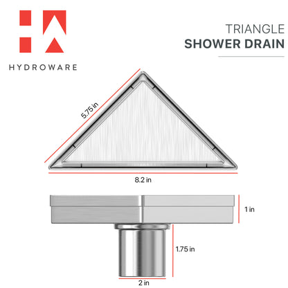 Triangle Shower Drain