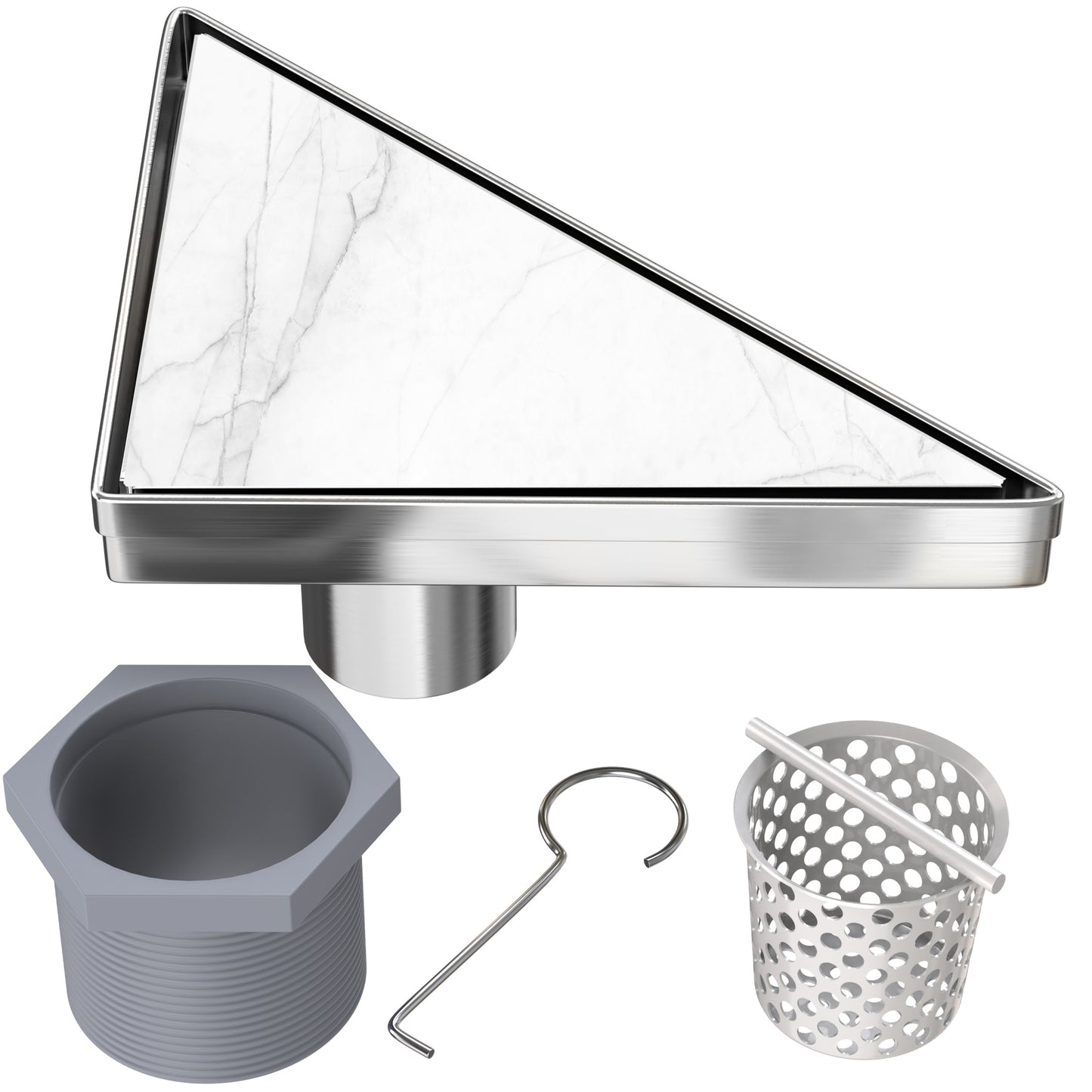 Triangle Shower Drain