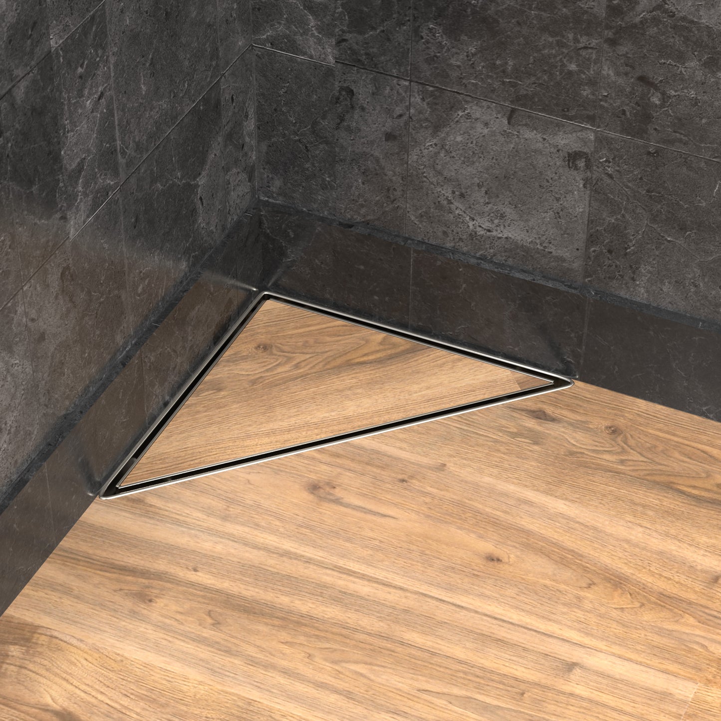 Triangle Shower Drain