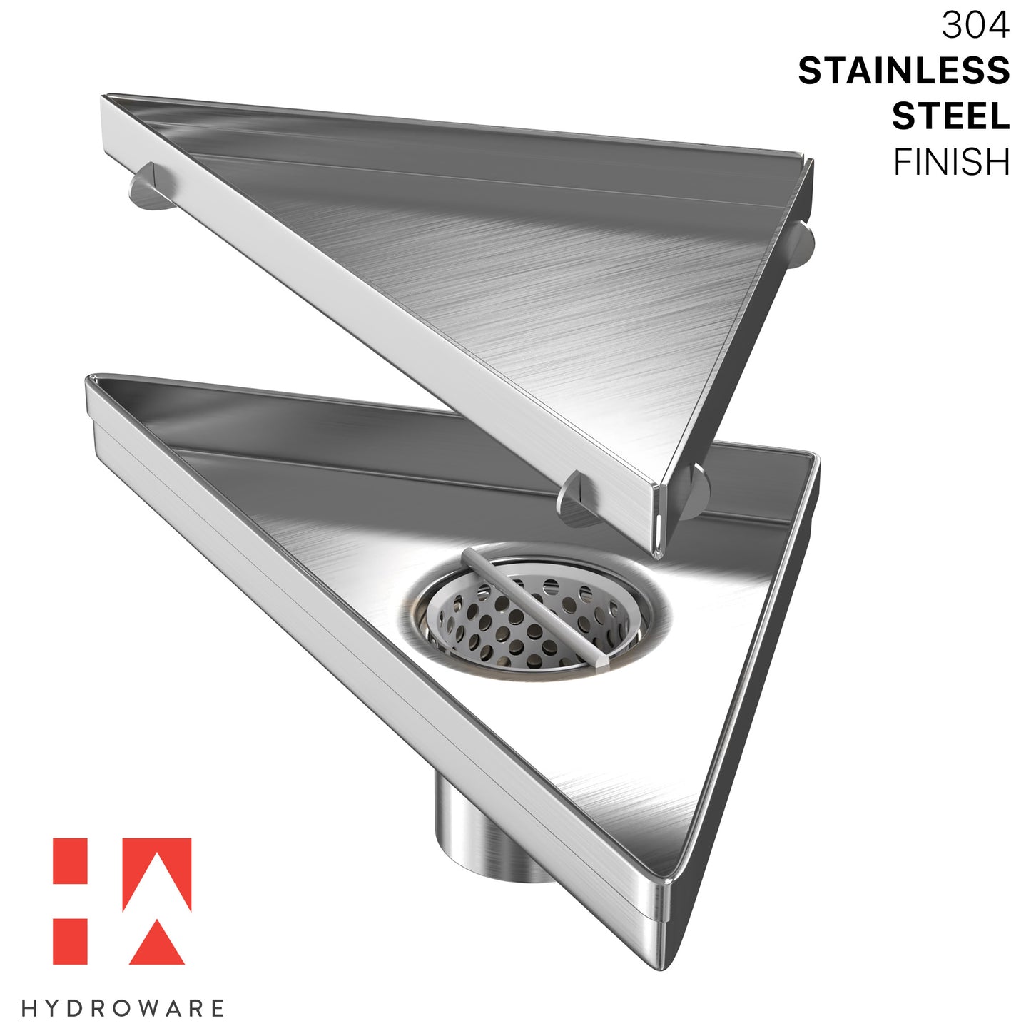 Triangle Shower Drain