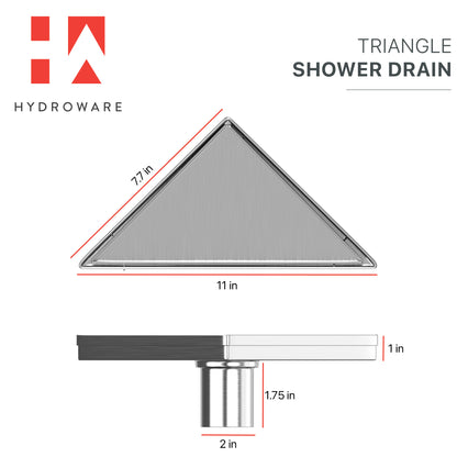 Triangle Shower Drain
