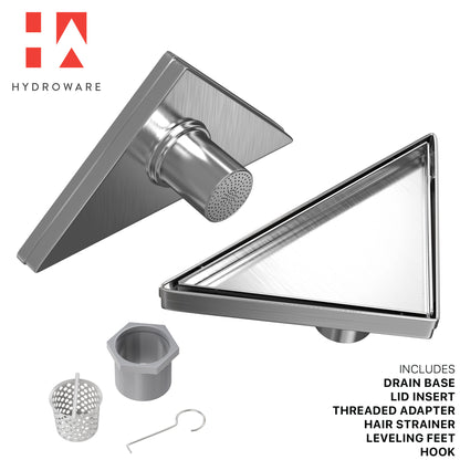 Triangle Shower Drain