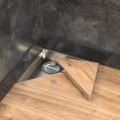 Triangle Shower Drain
