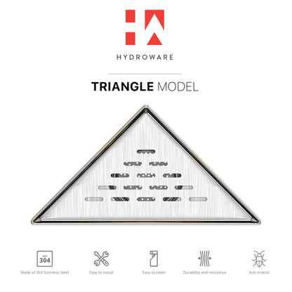 Triangle Shower Drain