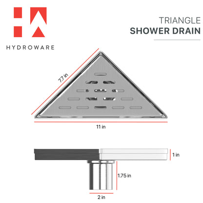 Triangle Shower Drain