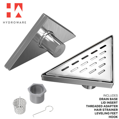 Triangle Shower Drain