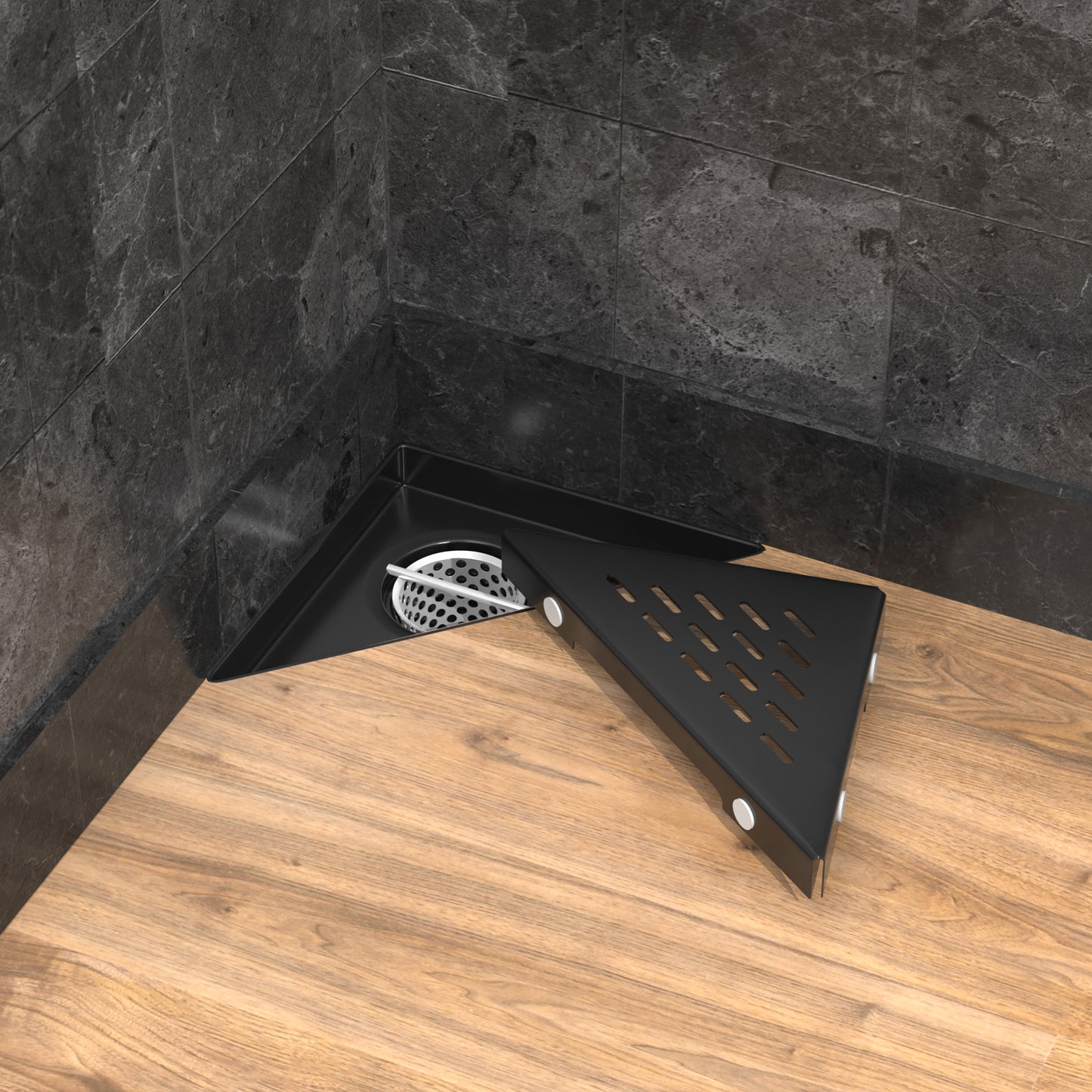 Triangle Shower Drain