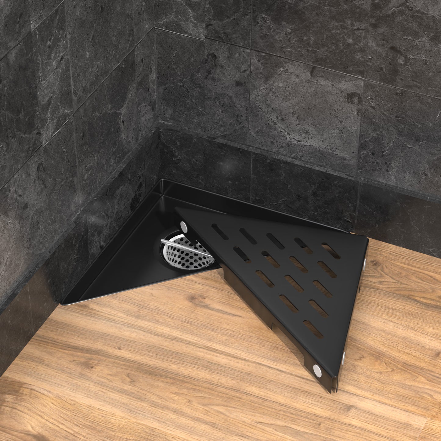 Triangle Shower Drain