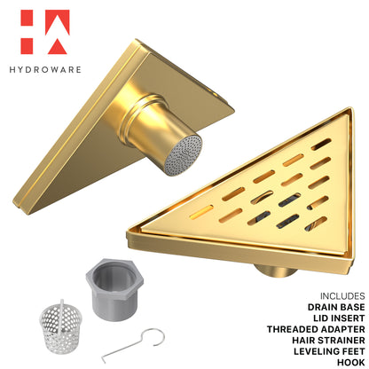 Triangle Shower Drain