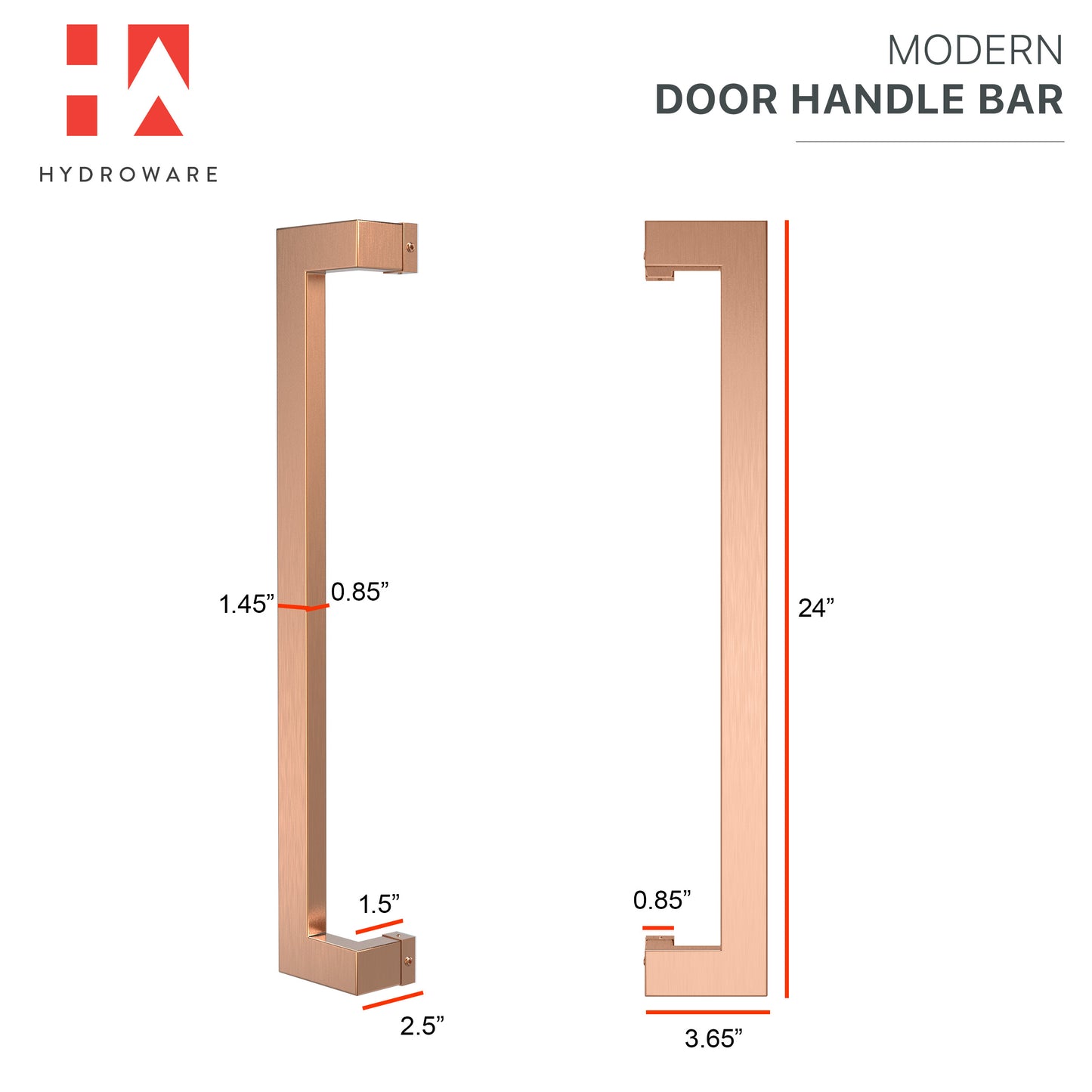 Offset Series Door Handle