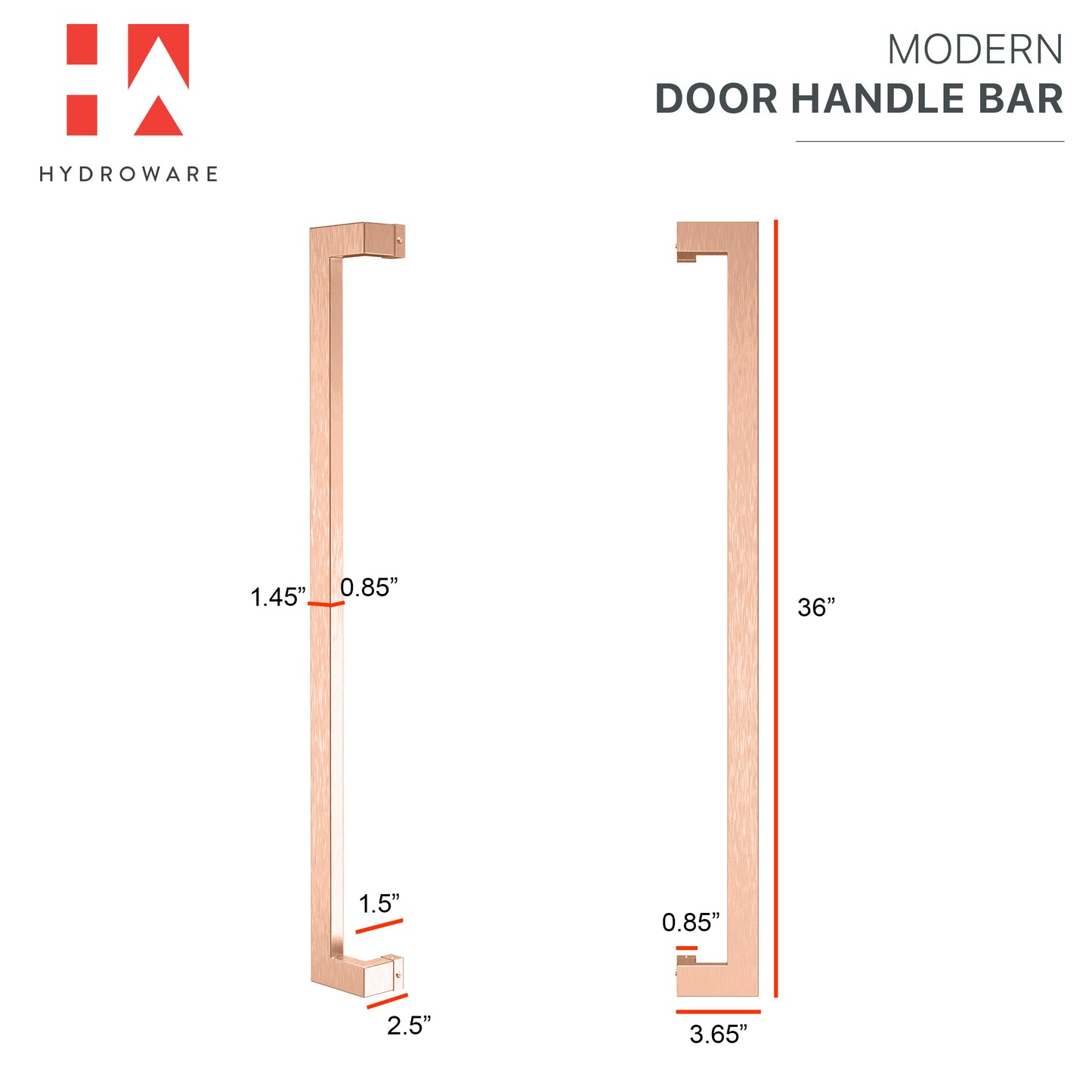 Offset Series Door Handle