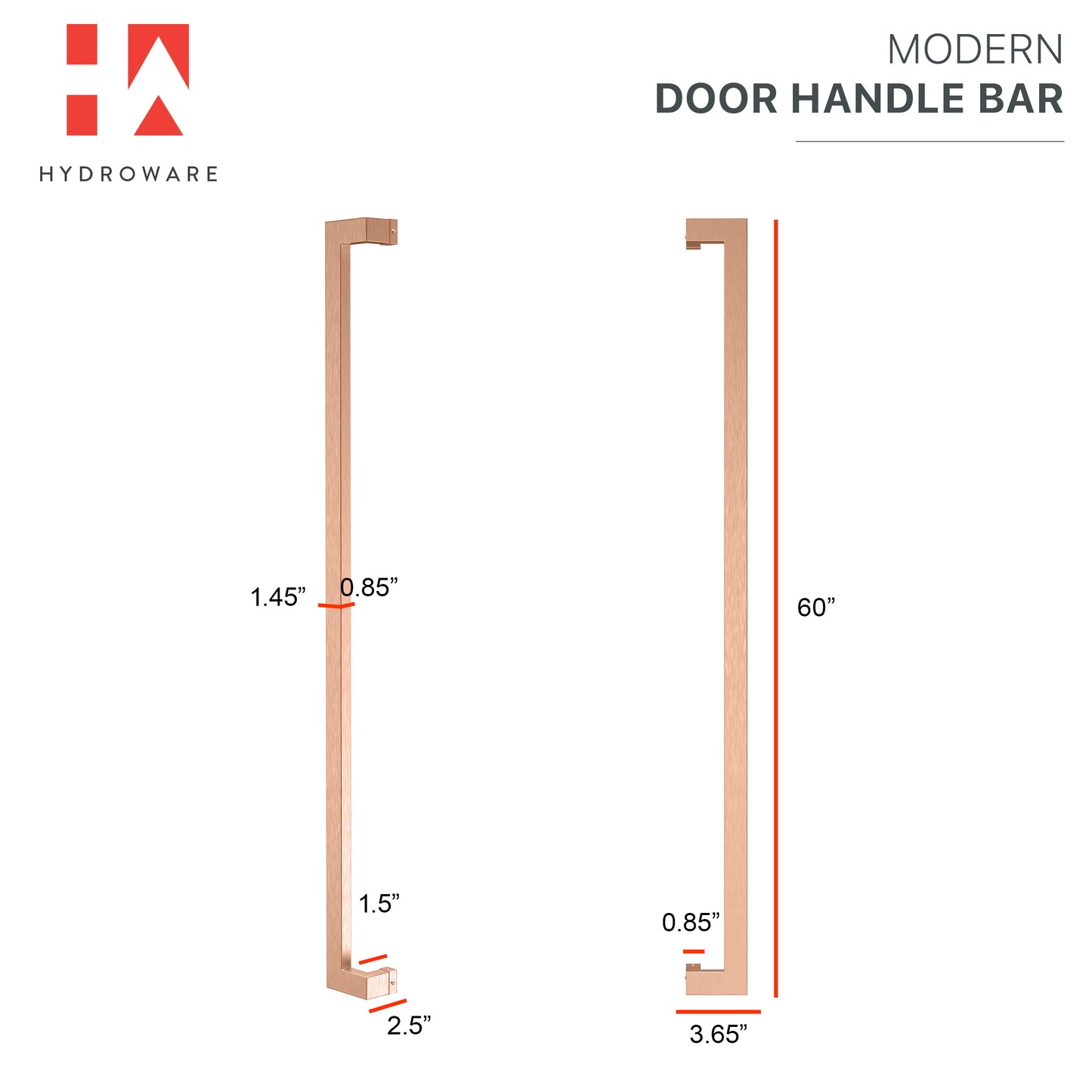 Offset Series Door Handle