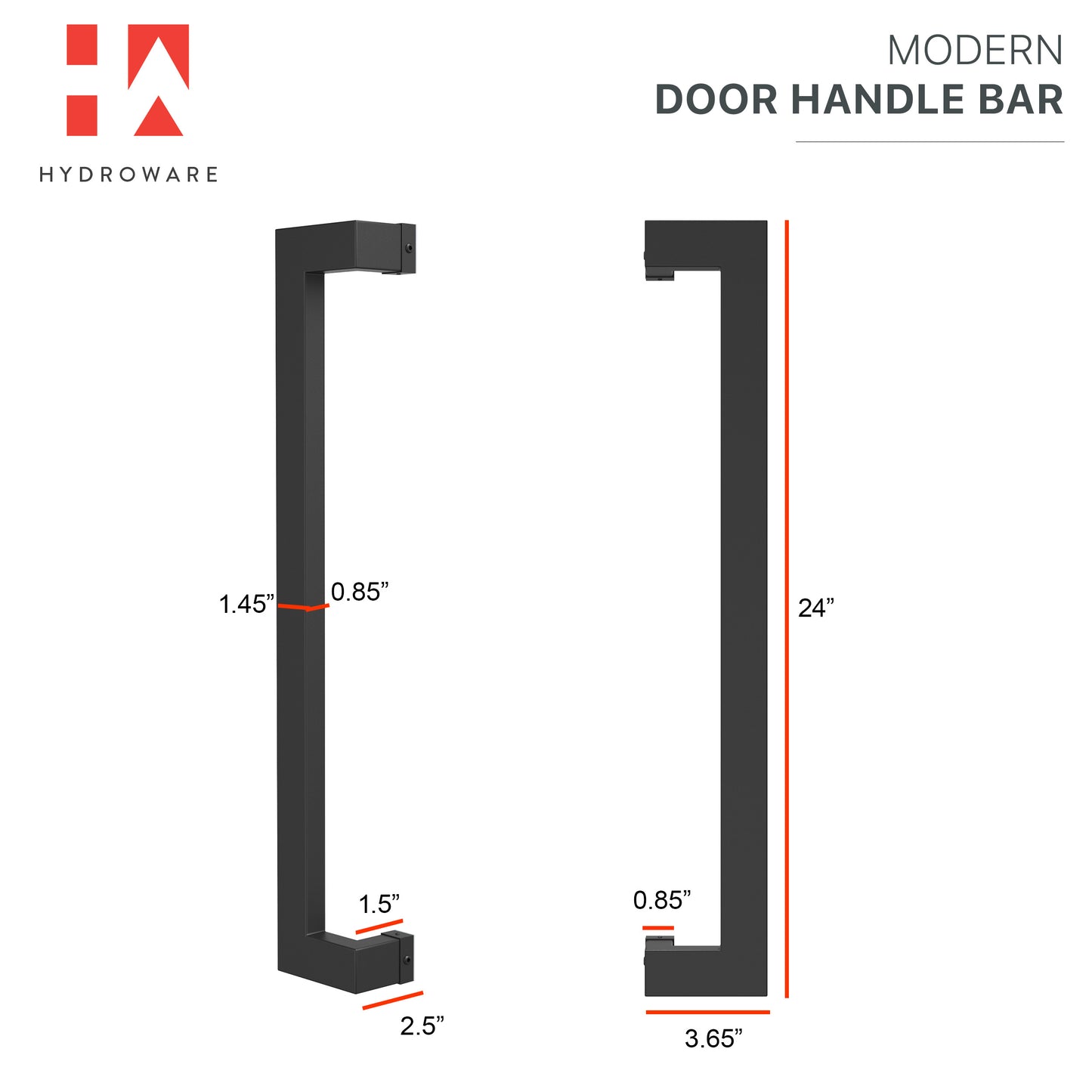 Offset Series Door Handle