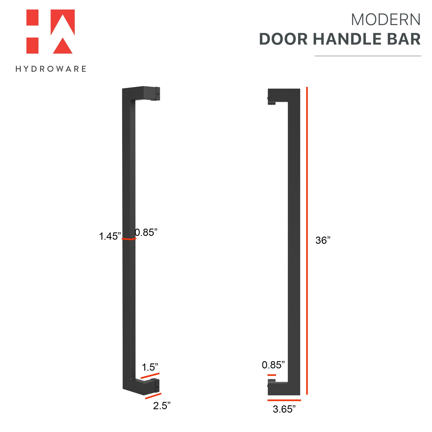 Offset Series Door Handle