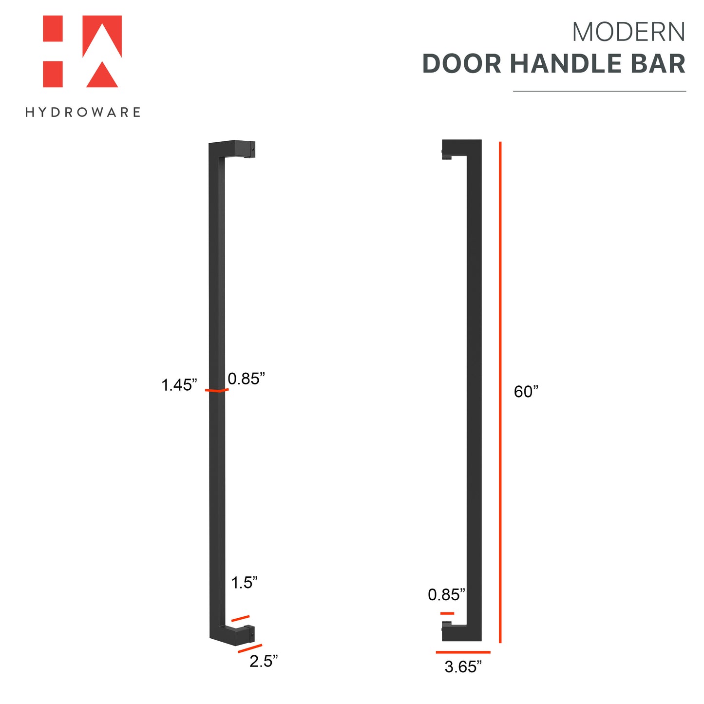 Offset Series Door Handle