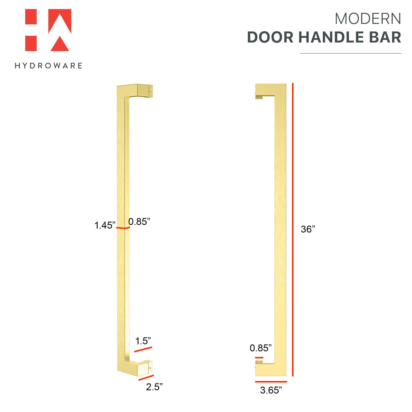 Offset Series Door Handle
