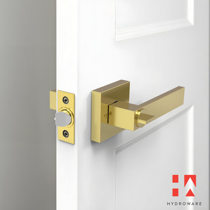 Square Door Lever with Key (Keyed Entry)