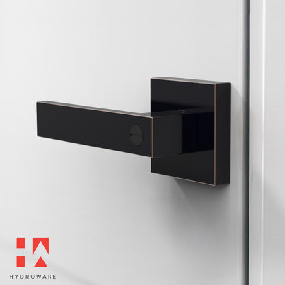 Square Door Lever with Key (Keyed Entry)